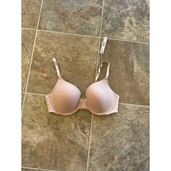 Skims Fits Everybody Demi T-shirt Bra Size 34C Clay - Picture 1 of 7